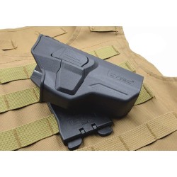 systeme dattache type molle noir